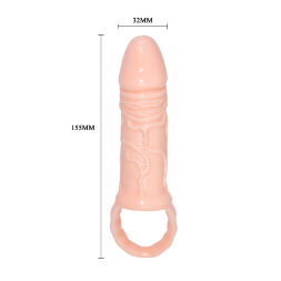 Насадка на член - Pretty Love Breyden Penis Sleeve Flesh