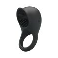 Ерекційне кільце з вбудованим віброелементами Pretty Love Ring Shacking II Black