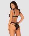 Комплект Obsessive Obsessivia (2 предмета, черный, L/XL)