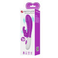 Вібратор - Pretty Love Naughty Bunny Vibrator Purple