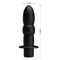 Анальний вібростимулятор Pretty Love Wyatt Anal Plug Black