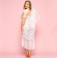 Мереживна біла сукня нареченої Бажана Jaylee L/XL