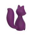 Мини-вибратор клиторальный Every Night Toys Doris в форме лисы фиолетовый, 10 режимов вибрации