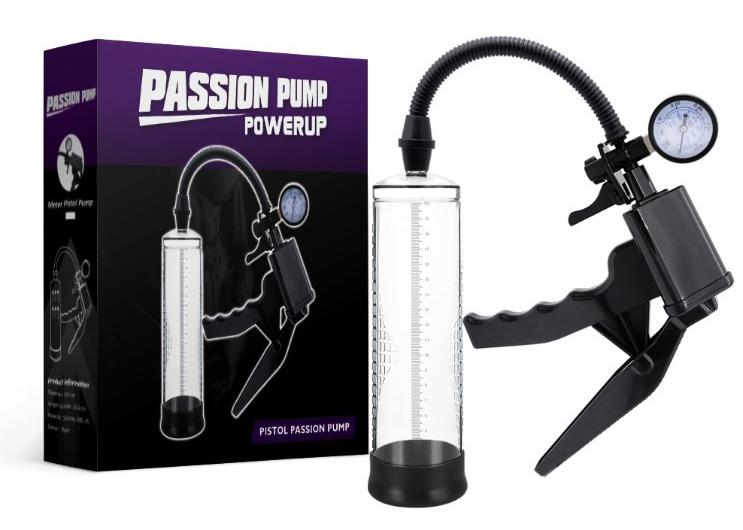 Вакуумная помпа с манометром Boss Series: Powerpump PRO 01 Clear, BS6000017