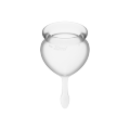 Менструальные чаши SATISFYER FEEL GOOD MENSTRUAL CUP WHITE