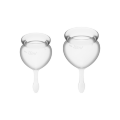Менструальные чаши SATISFYER FEEL GOOD MENSTRUAL CUP WHITE