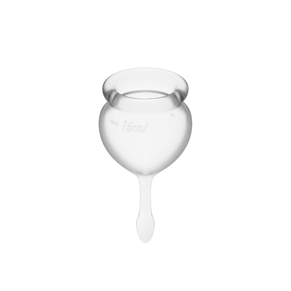 Менструальные чаши SATISFYER FEEL GOOD MENSTRUAL CUP WHITE