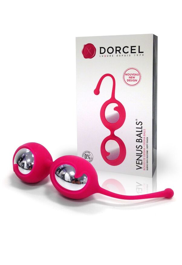 Вагинальные шарики Dorcel Venus Balls v2, диаметр 3,7см, вес 92гр