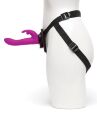 Страпон-кролик с вибрацией и трусиками Happy Rabbit Rechargeable Vibrating Strap-On Harness Set