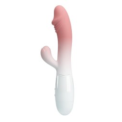 Вібратор кролик з високоякісного силікону PRETTY LOVE - SNAPPY, light pink, 30 vibration functions