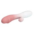 Вібратор кролик з високоякісного силікону PRETTY LOVE - SNAPPY, light pink, 30 vibration functions