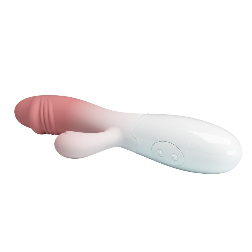 Вібратор кролик з високоякісного силікону PRETTY LOVE - SNAPPY, light pink, 30 vibration functions