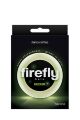 Эрекционное кольцо для пениса иллюминесцентное NS Novelties Firefly Halo прозрачное