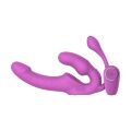 Безремневой страпон с анальной вставкой Teazers Strapless Strap-On with Anal Plug