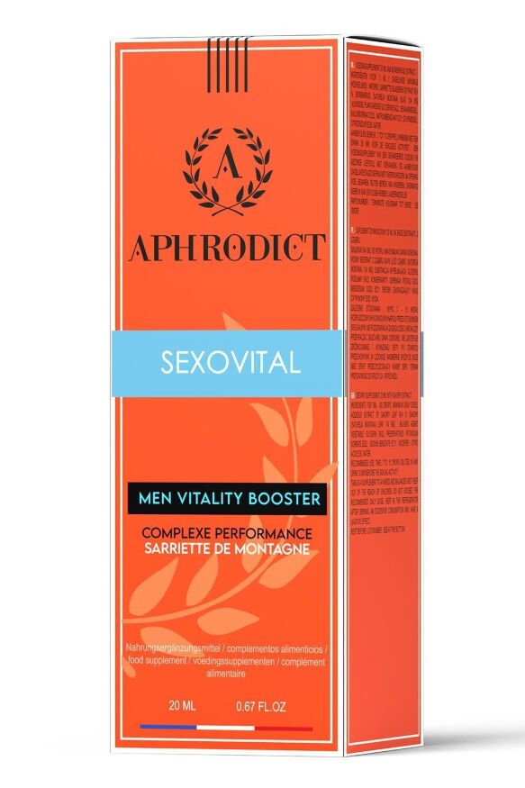 Усилитель ощущений и ускоритель оргазмов Ruf Aphrodict Sexo Vital универсальный, 20 мл
