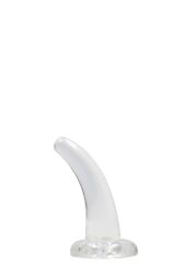 Фалоімітатор прозорий - Non Realistic Dildo with Suction Cup 4,5'/11,5 см