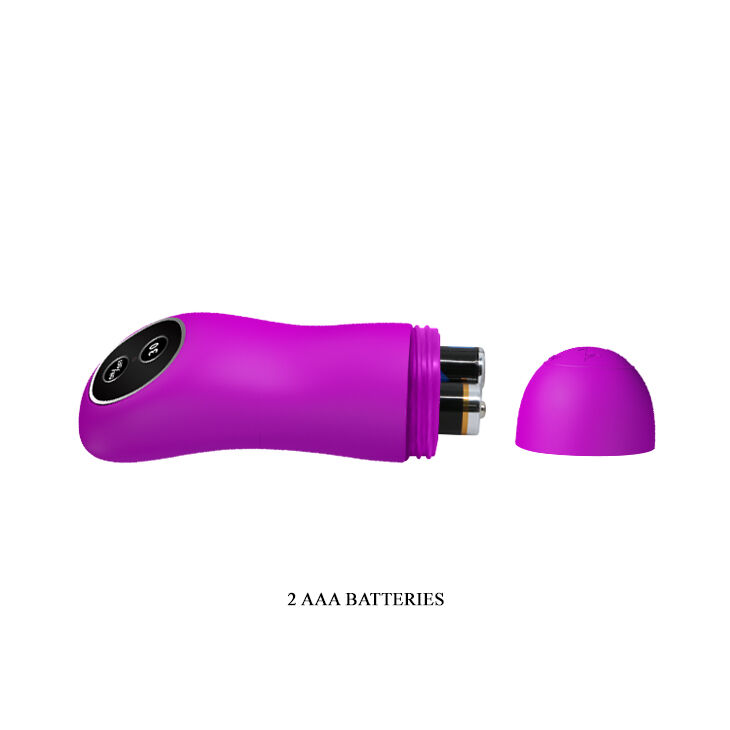 Вибратор для пар V-образной формы Pretty Love Bernie Stimulator Purple