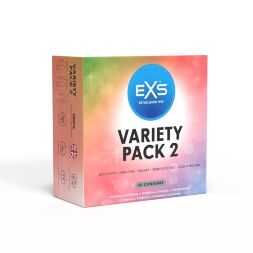 Презервативы с разными эффектами - EXS Variety Pack 2, 48 шт.