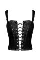 Корсет Noir Handmade F379 Dominae Frontbind PVC Corset Top XS