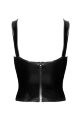 Корсет Noir Handmade F379 Dominae Frontbind PVC Corset Top XS