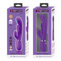 Вібратор із стимулятором клітора PRETTY LOVE - Shonia Dark Purple 3 in 1, BW-500041-2
