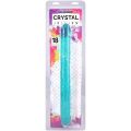 Фаллоимитатор двусторонний Doc Johnson Crystal Jellies Double Dong