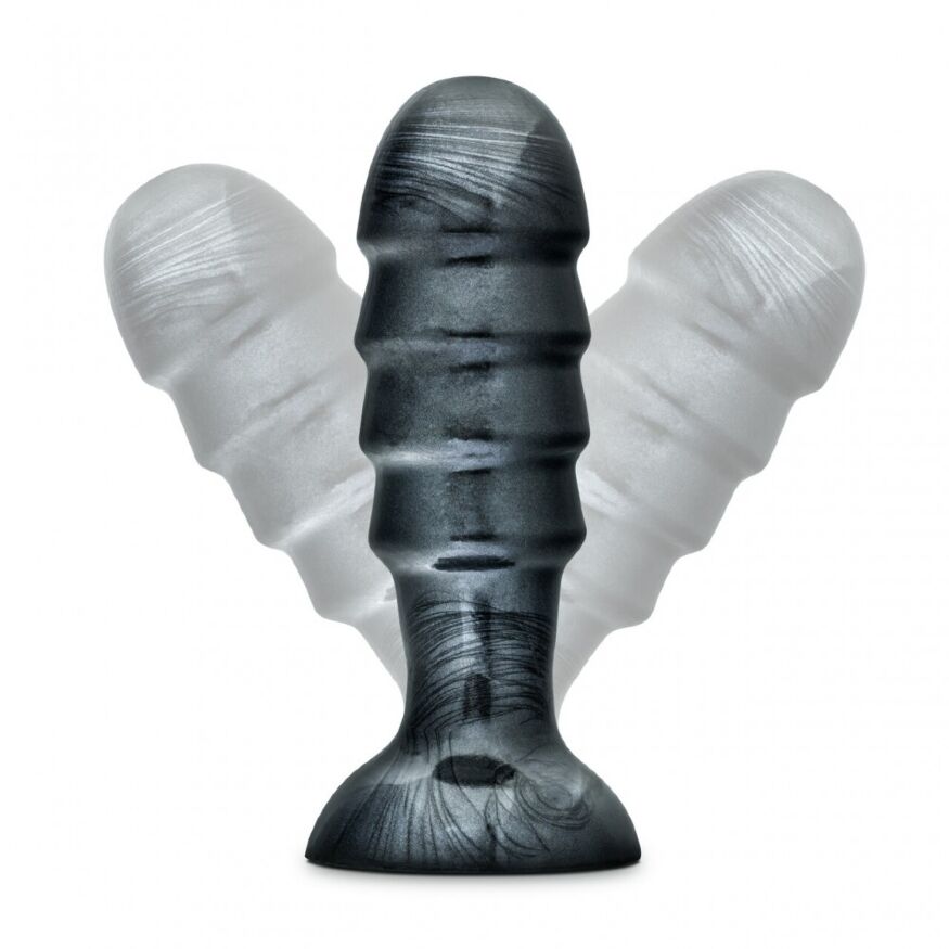 Большая анальная пробка JET BRUISER CARBON METALLIC BLACK