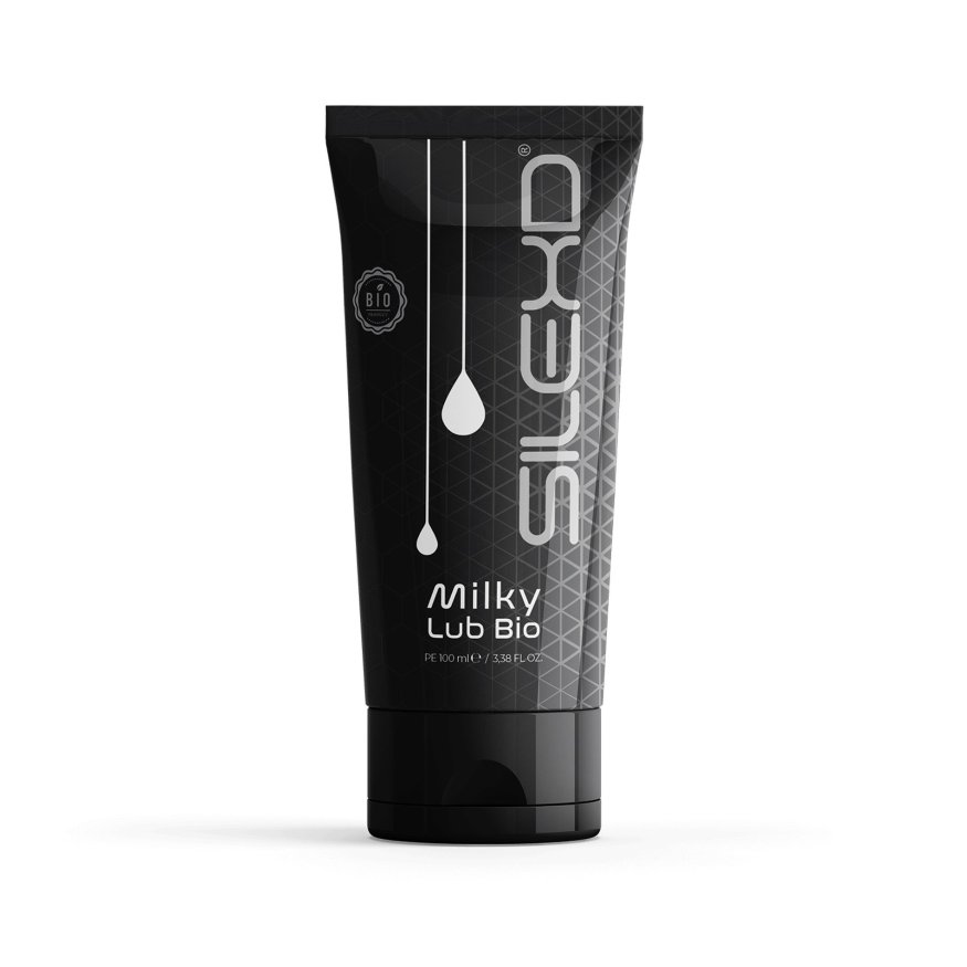 Органический интимный лубрикант Silexd Milky Lub Bio с эффектом спермы, 100 мл
