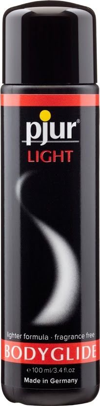 Силіконова змазка pjur Light 100 мл найбільш рідка, 2в1 для сексу та масажу