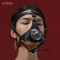 Маска для минета Lockink Черная