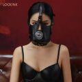 Маска для минета Lockink Черная