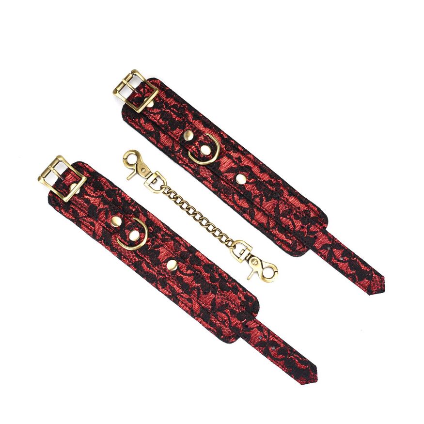 Наручники Liebe Seele Victorian Garden Wrist Cuff, кольца и соединительная цепочка