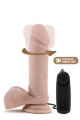 T331060 Вибратор X5 PLUS 8 INCH GYRATING COCK VANILLA