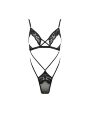 Боді з відкритими грудьми DIABOLINA BODY black S/M - Passion