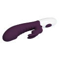 Вибратор - Pretty Love Naughty Bunny Vibrator Dark Purple