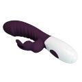 Вибратор - Pretty Love Naughty Bunny Vibrator Dark Purple