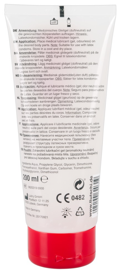 Лубрикант на водной основе Flutschi Professional 200 ml