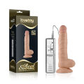 Вібратор з мошонкою - Real Extreme Vibrating Dildo 8.5"