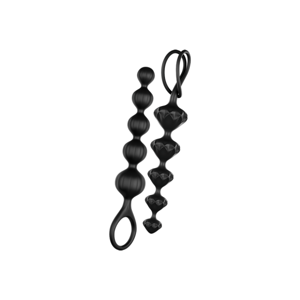 Набор анальных цепочек SATISFYER BEADS BLACK