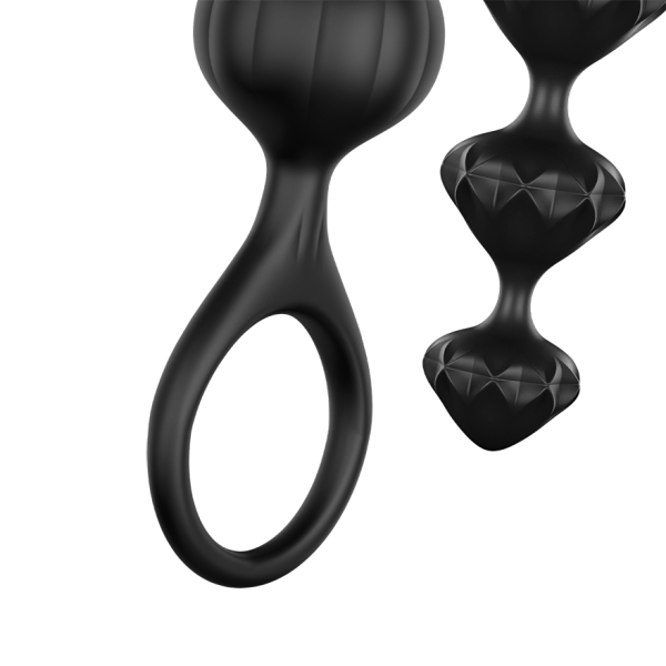 Набор анальных цепочек SATISFYER BEADS BLACK