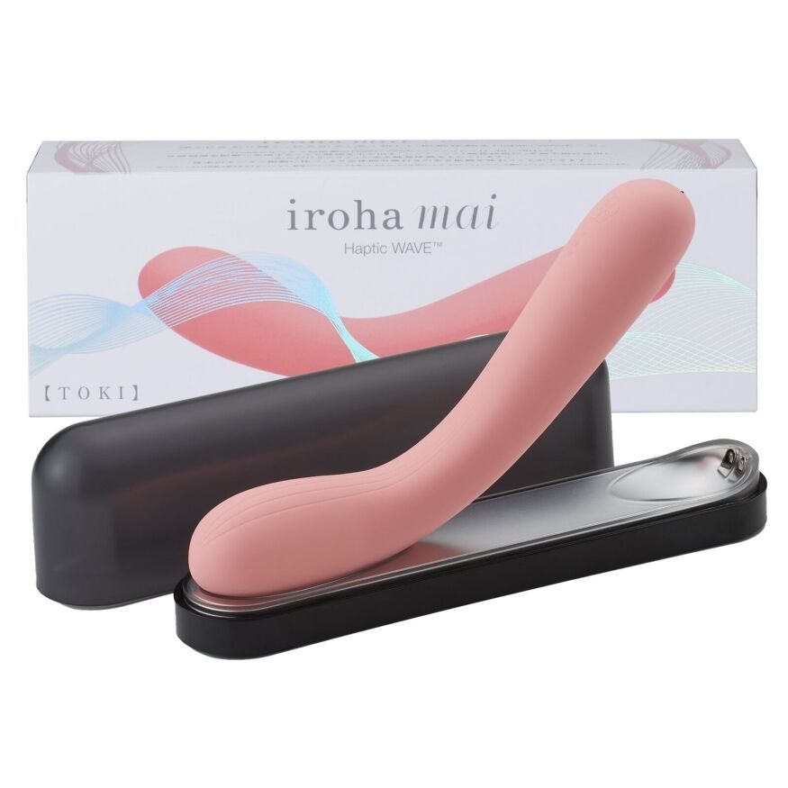 Вибратор музыкальный Iroha Mai Toki Tenga, медицинский силикон, розовый