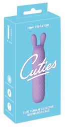Міні-кліторальний вібратор з м'якими віброушками Cuties