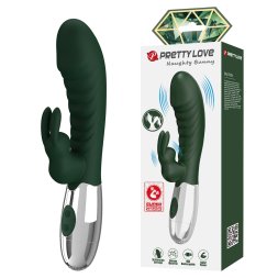 Віброкролик PRETTY LOVE - Naughty Bunny Green