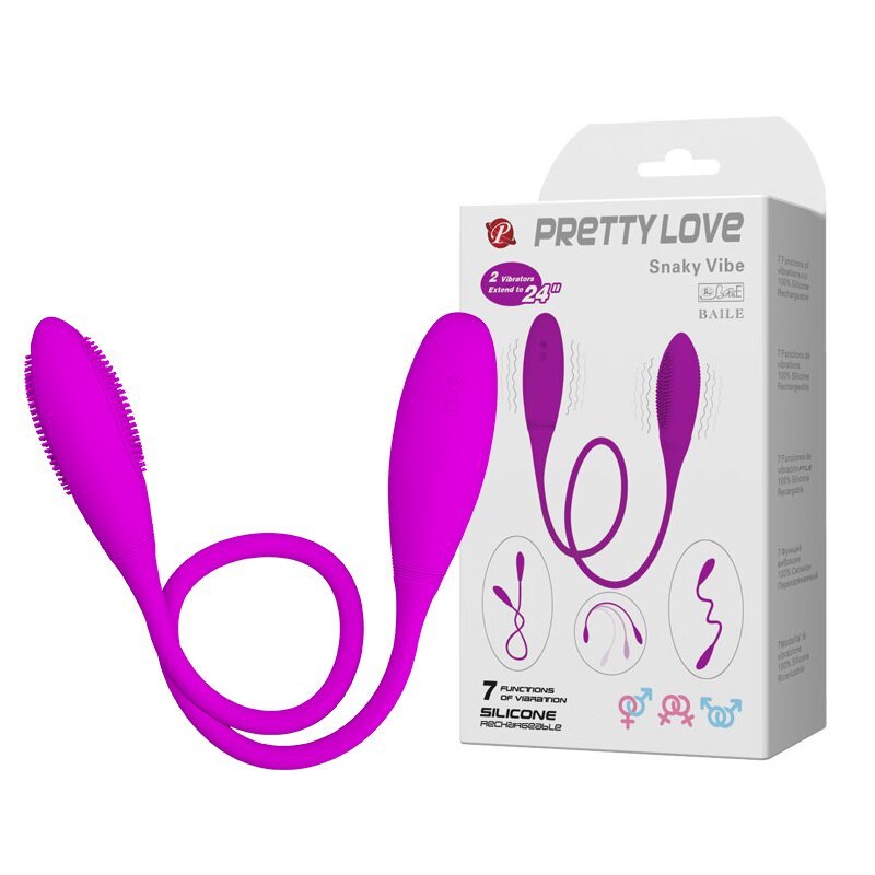 Вибратор "PRETTY LOVE Snaky Vibe" BI-014327