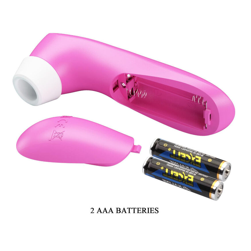 Вакуумный стимулятор - Romance Sucking Pleasure Stimulator Breeze Pink