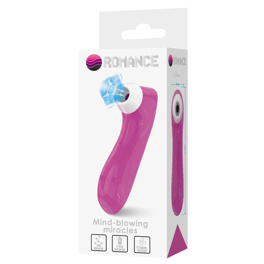 Вакуумный стимулятор - Romance Sucking Pleasure Stimulator Breeze Pink