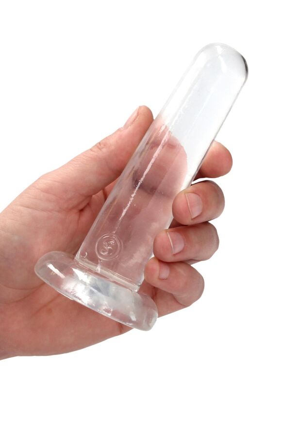 Фаллоимитатор прозрачный - Non Realistic Dildo with Suction Cup 5,3'/13,5 см