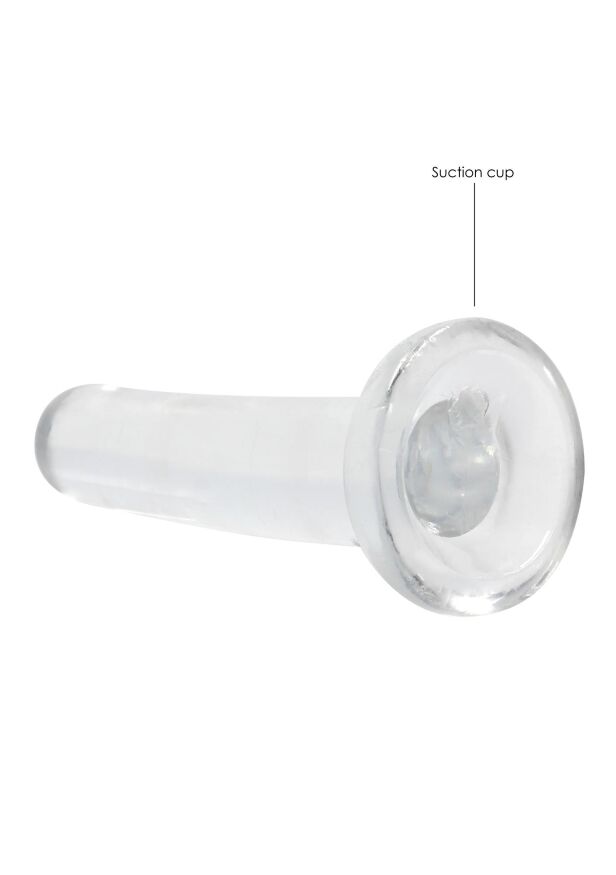 Фаллоимитатор прозрачный - Non Realistic Dildo with Suction Cup 5,3'/13,5 см