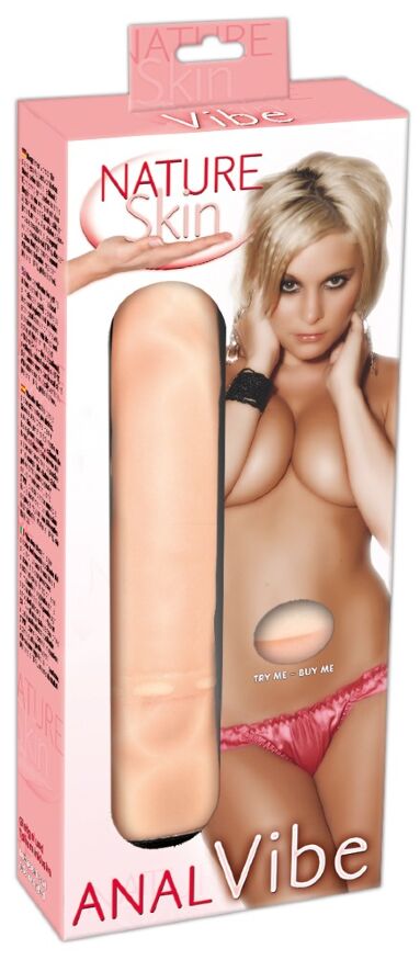 Анальний вібратор Nature Skin Anal Vibe