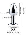 Анальная пробка с хвостом SKN-L12